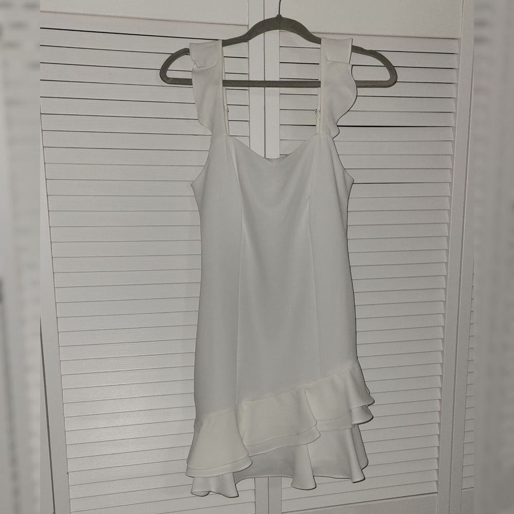 BCBG Ruffle Mini Dress